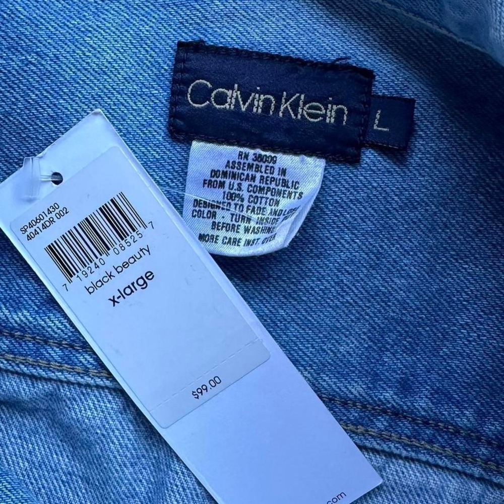 Calvin Klein denim jacket - Picture 3 of 7